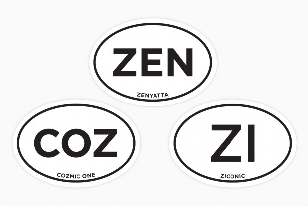 Cozmic One and Ziconic now have their own stickers!
